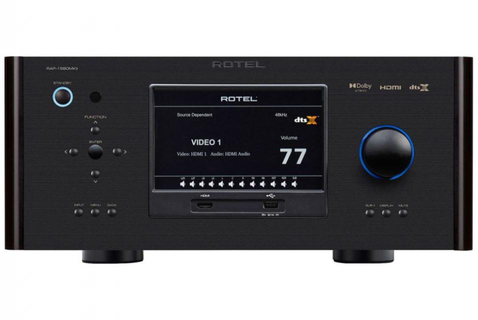 Rotel - RAP 1580 Amplificateur Audio Vidéo 7.1 4K Dolby Atmos