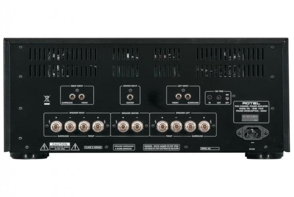 Rotel - RMB-1555 Amplificateur de puissance 5 Canaux