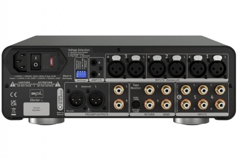 SPL - Elector  Préamplificateur Hifi Analogique