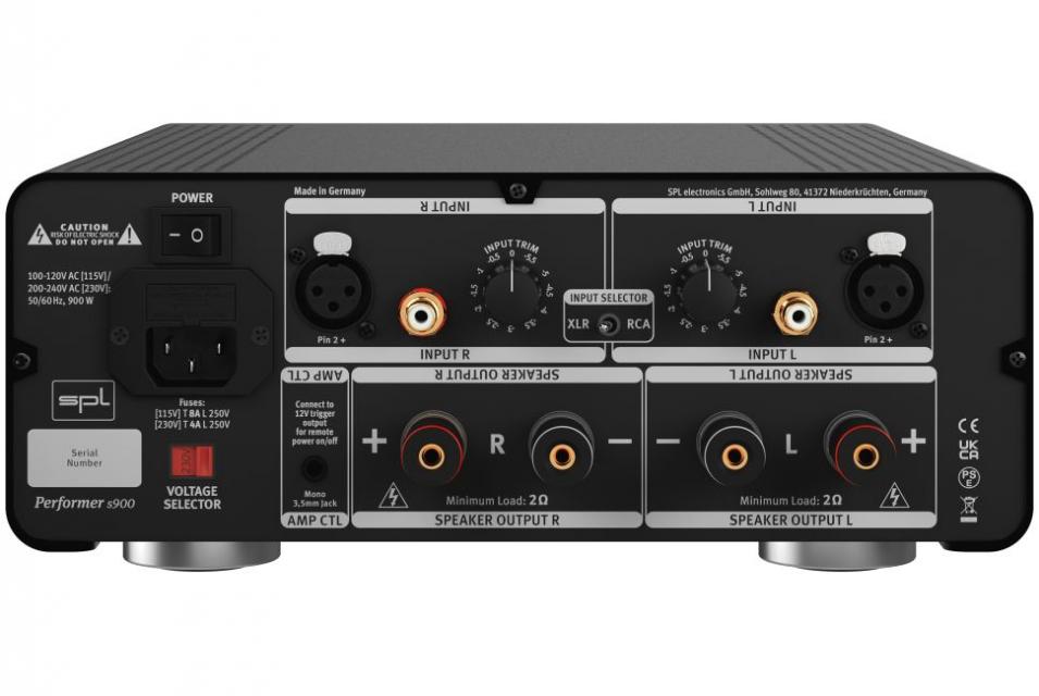 SPL - Performer S900- Amplificateur de puissance stéréo ( 2x200W sous 8 Ohms )