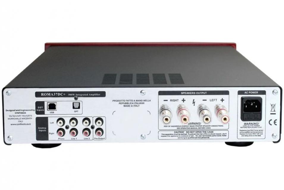 Synthesis - ROMA 37DC+ Amplificateur intégré stéréo hybride