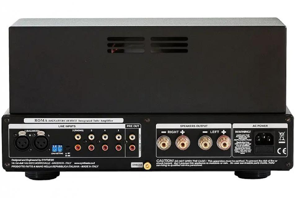 Synthesis - ROMA R510 AC Signature Amplificateur intégré stéréo à tubes Classe AB
