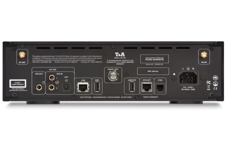T+A - MP 200 G3 - Lecteur multi-sources / Streamer + Cd + Tuner DAB+ + DAC T+A - MP 200 G3 - Lecteur multi-sources / Streamer + Cd + Tuner DAB+ + DAC