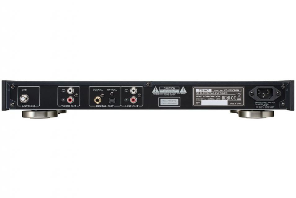 Teac - CD-P750DAB - Lecteur CD / Tuner FM - DAB+ / BT /  lecture/enregistrement SD/USB.