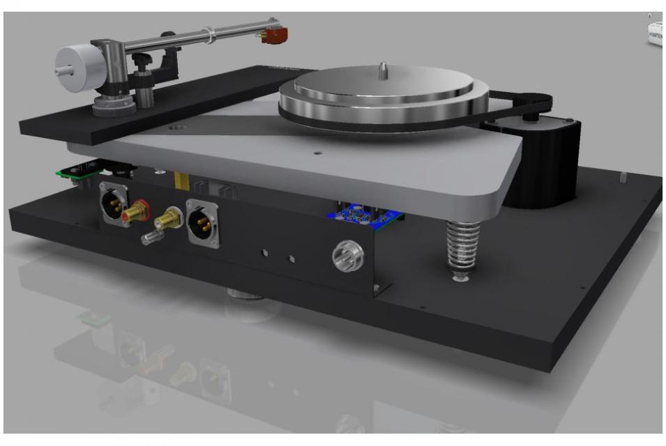 Thorens - TD 1601 Platine vinyle par courroie