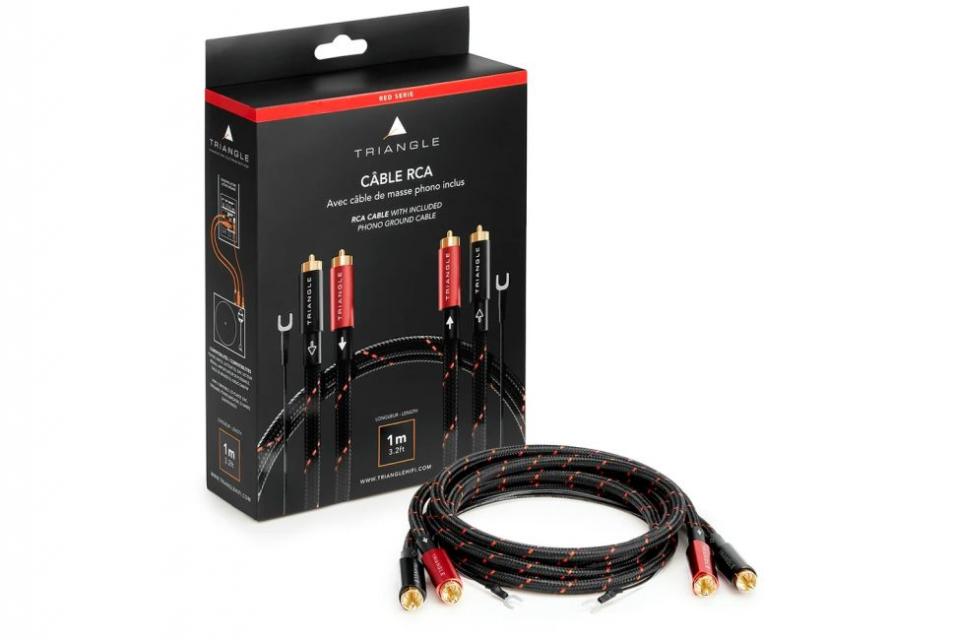 Triangle - RED Série - Câbles RCA/RCA phono 1m