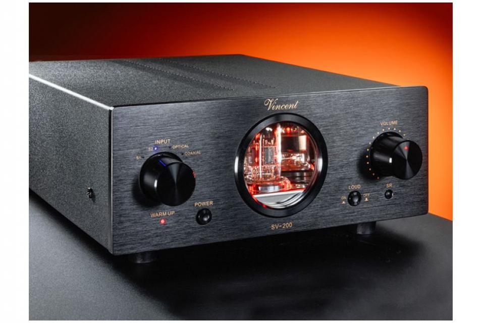 Vincent - SV-200 Amplificateur intégré stéréo hybride à tubes format MI-DI