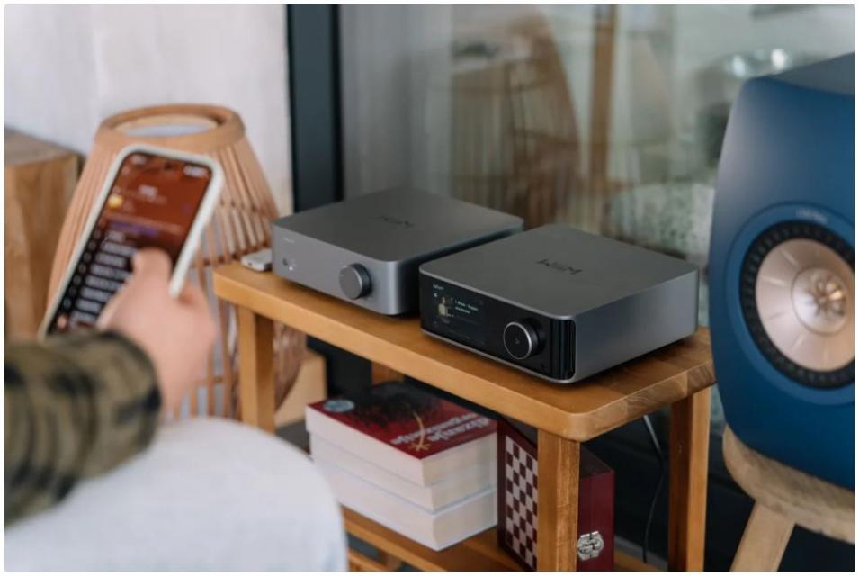 WiiM - Vibelink Amp - Ampli de Puissance Stéréo  2 X 100 Watts