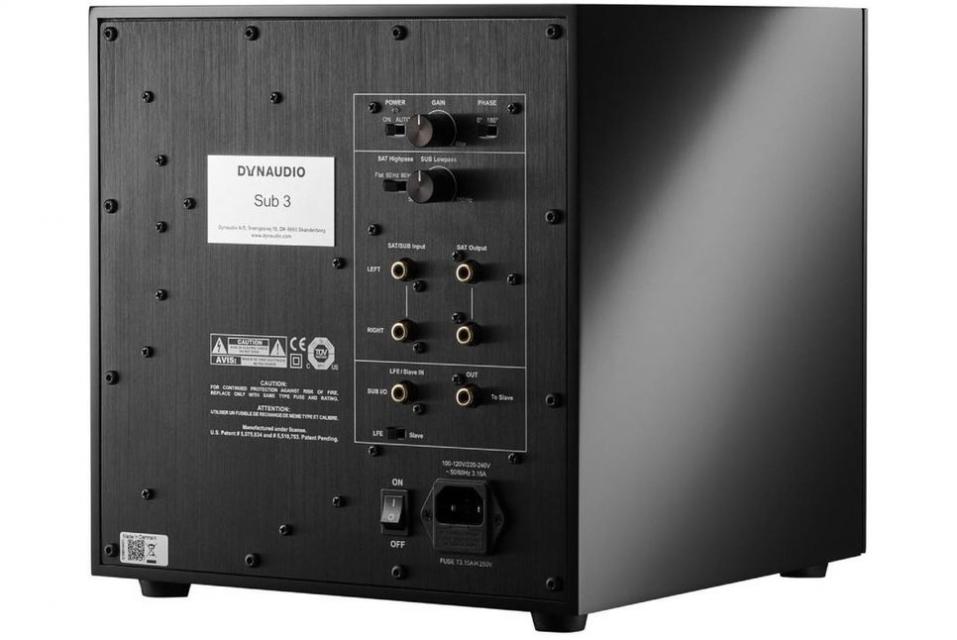 Dynaudio - Sub 3 Caisson de grave clos actif 