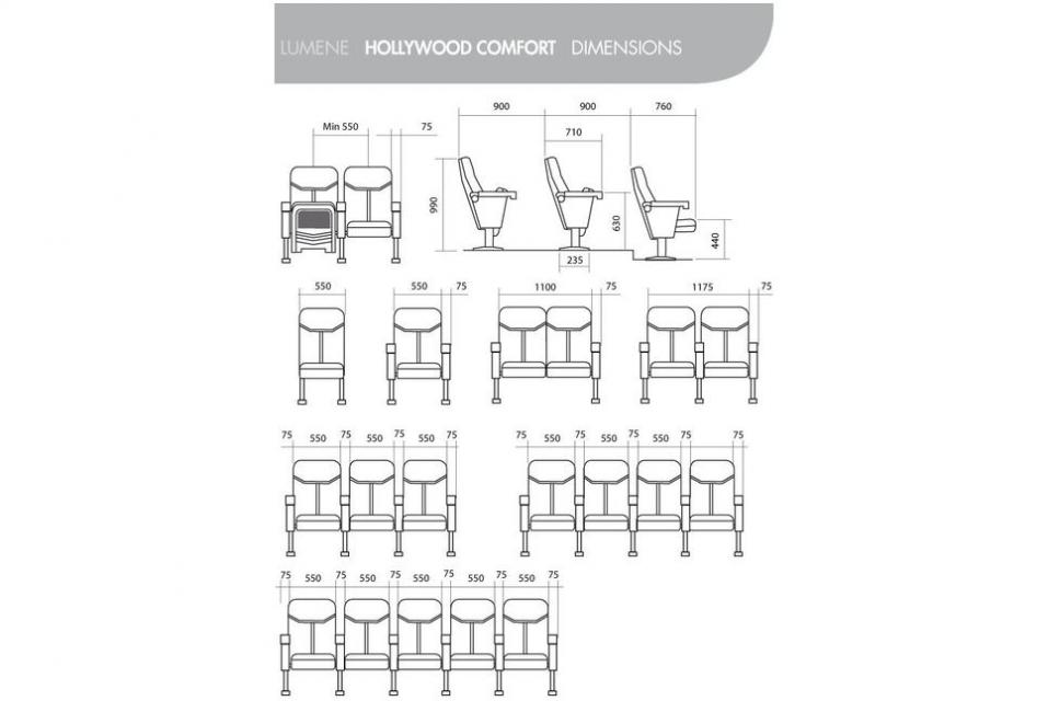 Lumene - Hollywood Confort Siège home cinéma