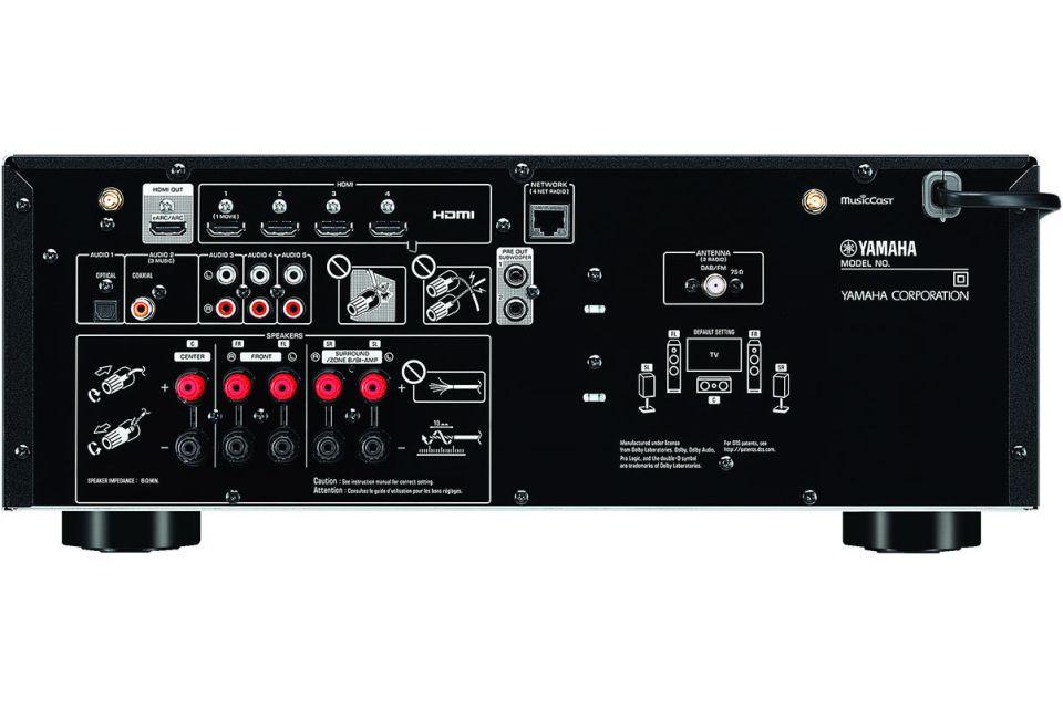 Yamaha - RX-V4A Amplificateur Audio Vidéo 5.2