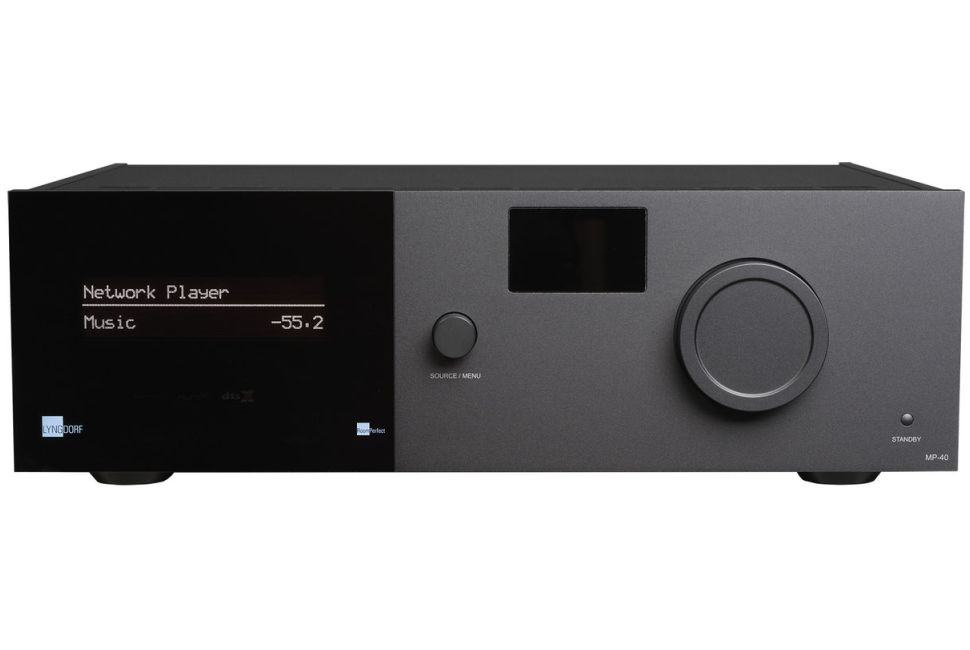 Processeur audio video Lyngdorf MP-50 avec correction acoustique